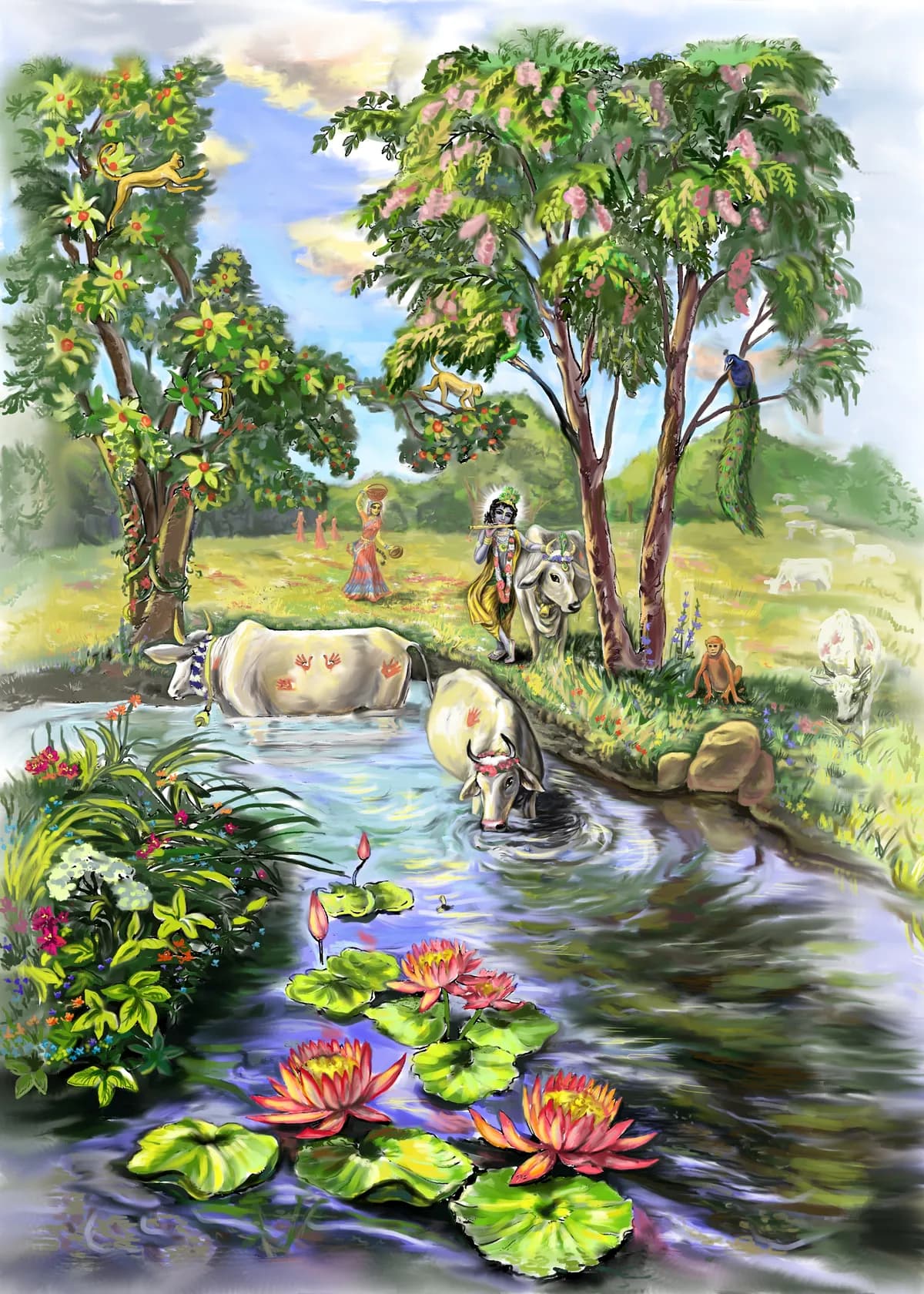 The Hearts of the Vrajavasis