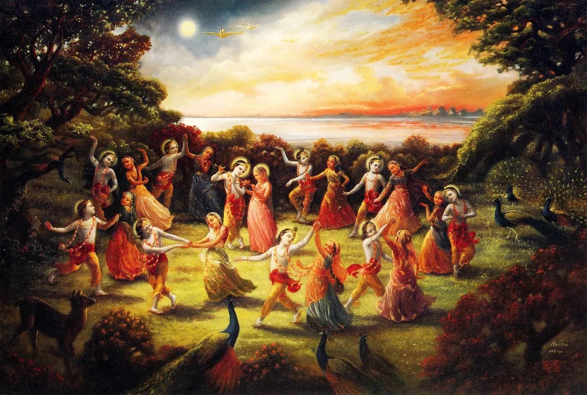 The Great Sadhus. Meditate on the Gopis.